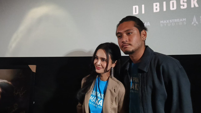 Giorgino Abraham dan Michelle Ziudith. (ftnews-raka)